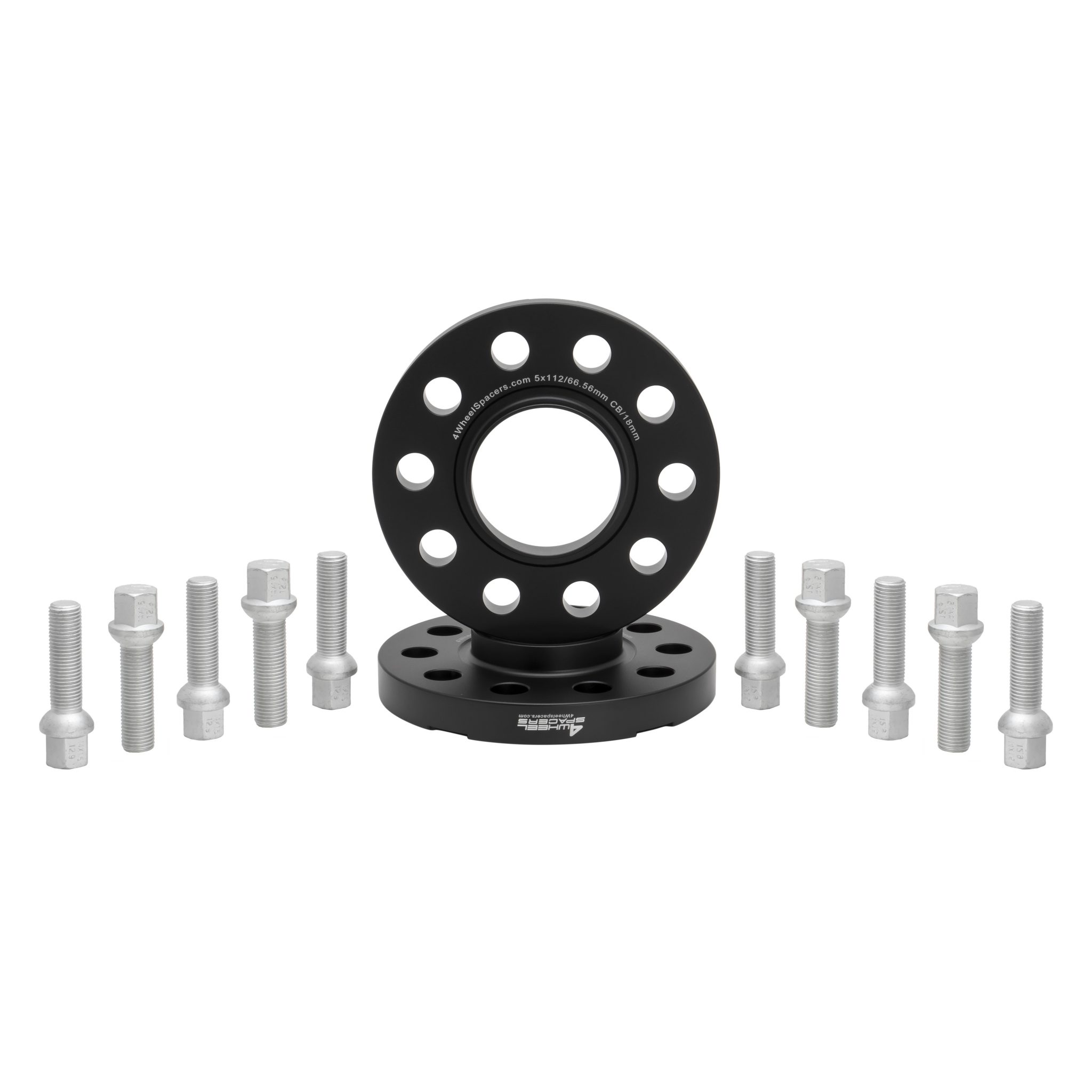 Mercedes 15mm HubCentric Wheel Spacers Conical Seat Bolt Kit