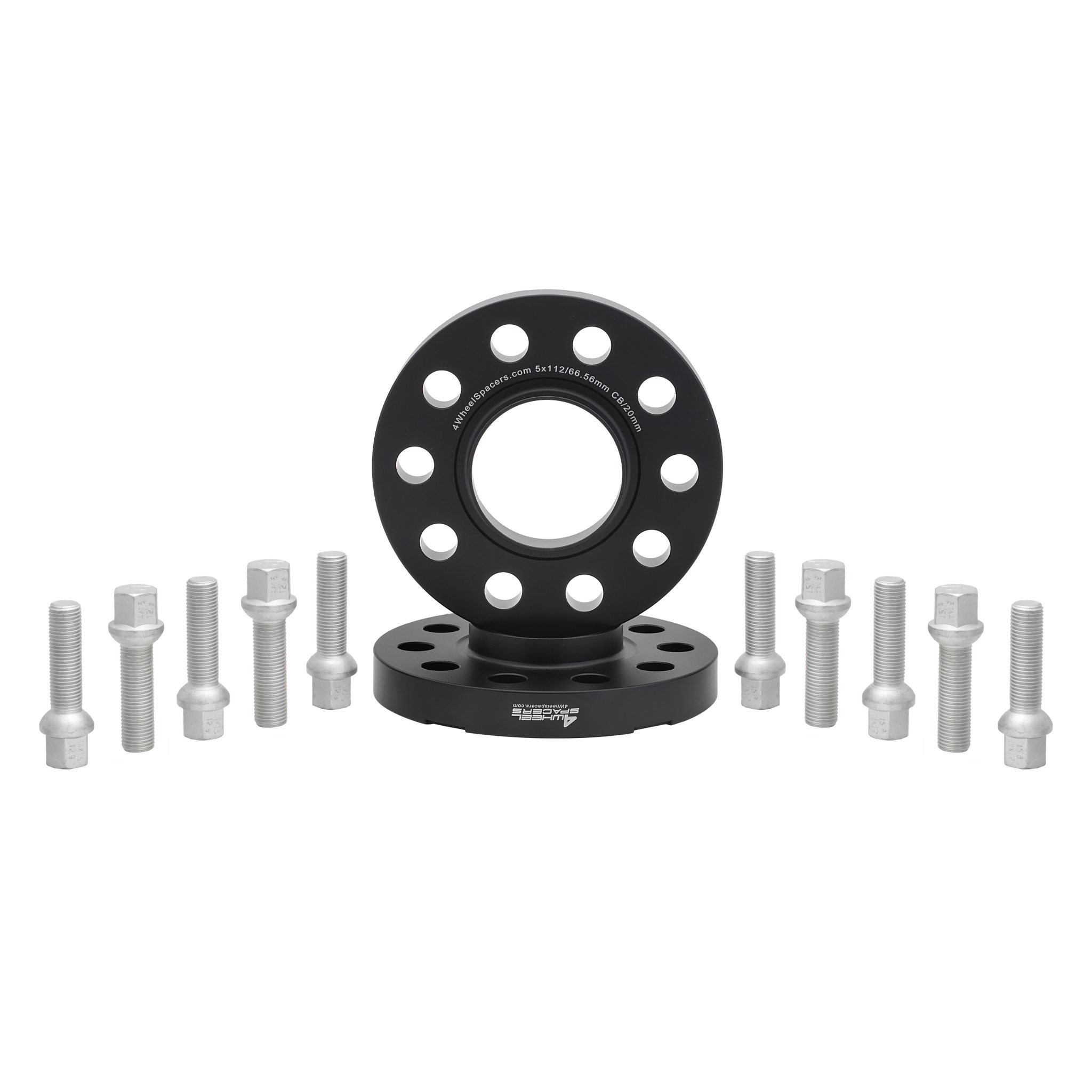 aFe CONTROL 10mm Billet Aluminum Wheel Spacers 5x100/112 CB57.1 | Volkswagen / Audi (610-611001-B)