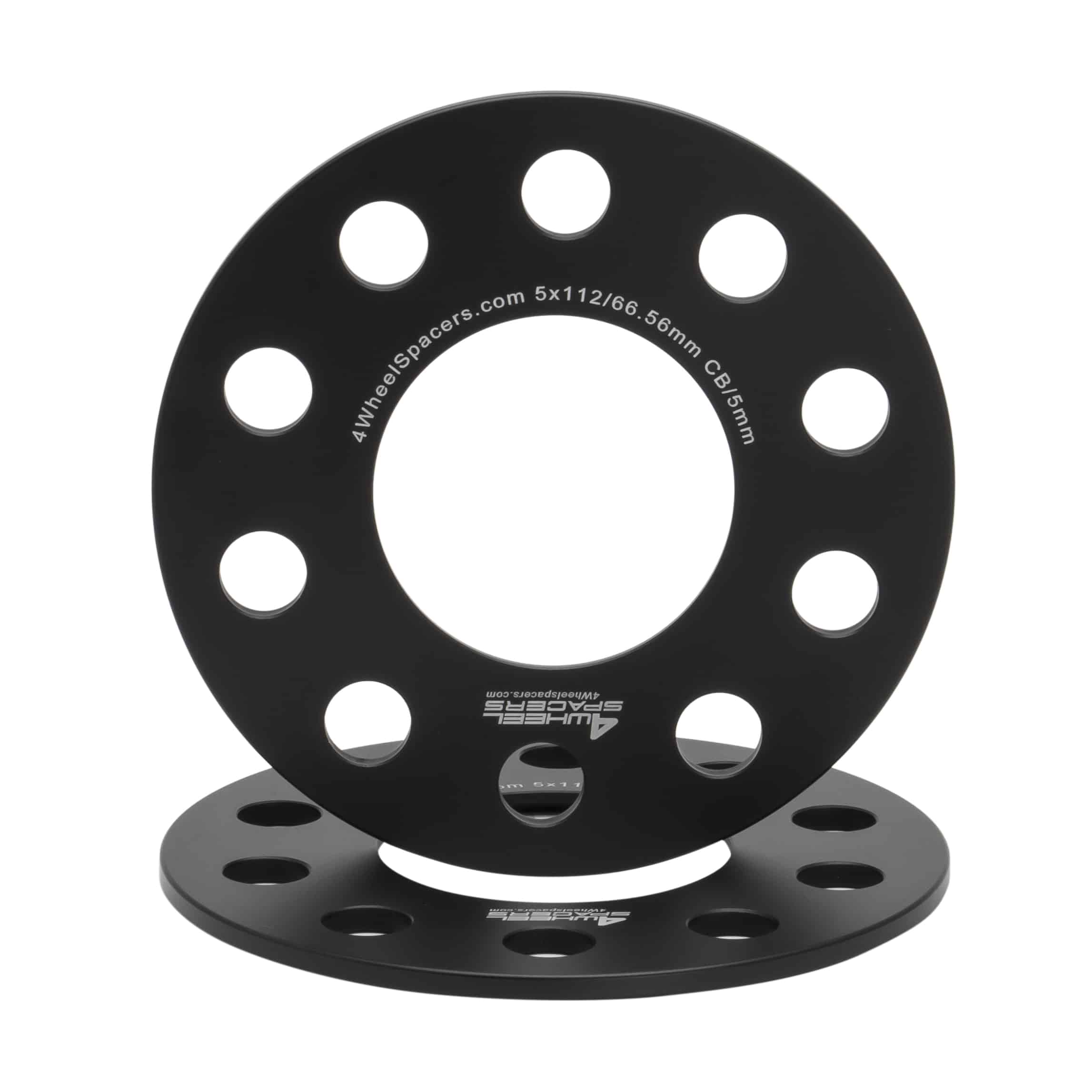 thumbnail image 2 of 4pc 25mm Mercedes Wheel Spacers Kit 5x112 Hub Centric W/ 20 Cone Seat Bolts 2 of 3