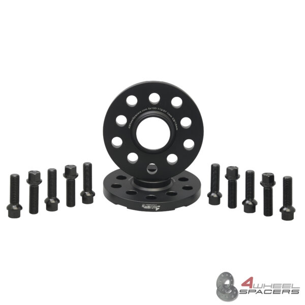 Volkswagen 15mm Hub-Centric Wheel Spacers With Ball Seat Bolt Kit