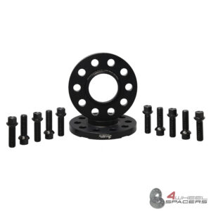 Audi 15mm Hub-Centric Wheel Spacers With Ball Seat Bolt Kit