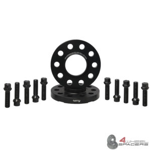 Audi 18mm Hub-Centric Wheel Spacers With Ball Seat Bolt Kit