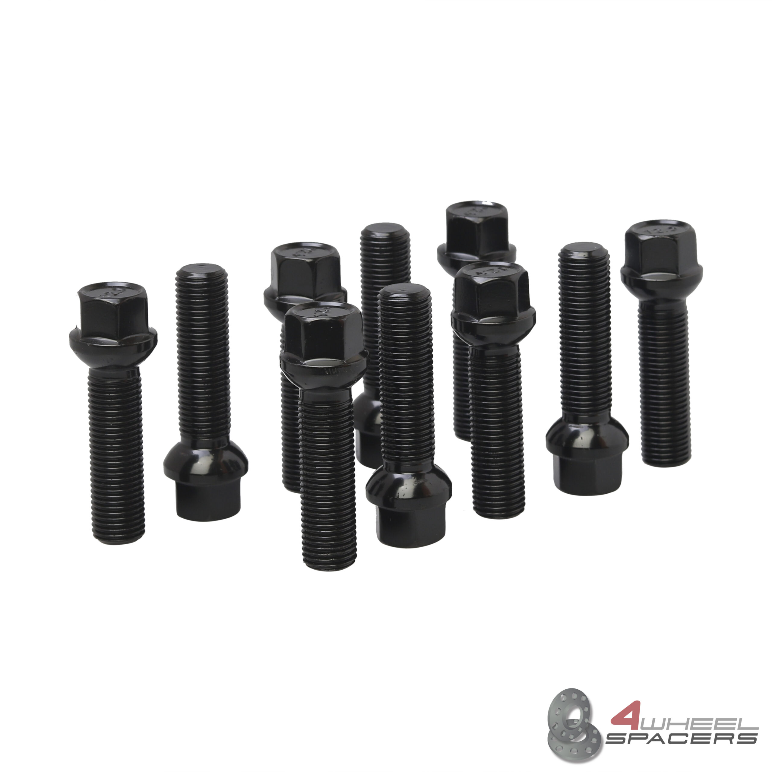 Audi 18mm Hub-Centric Wheel Spacers With Ball Seat Bolt Kit - Image 5