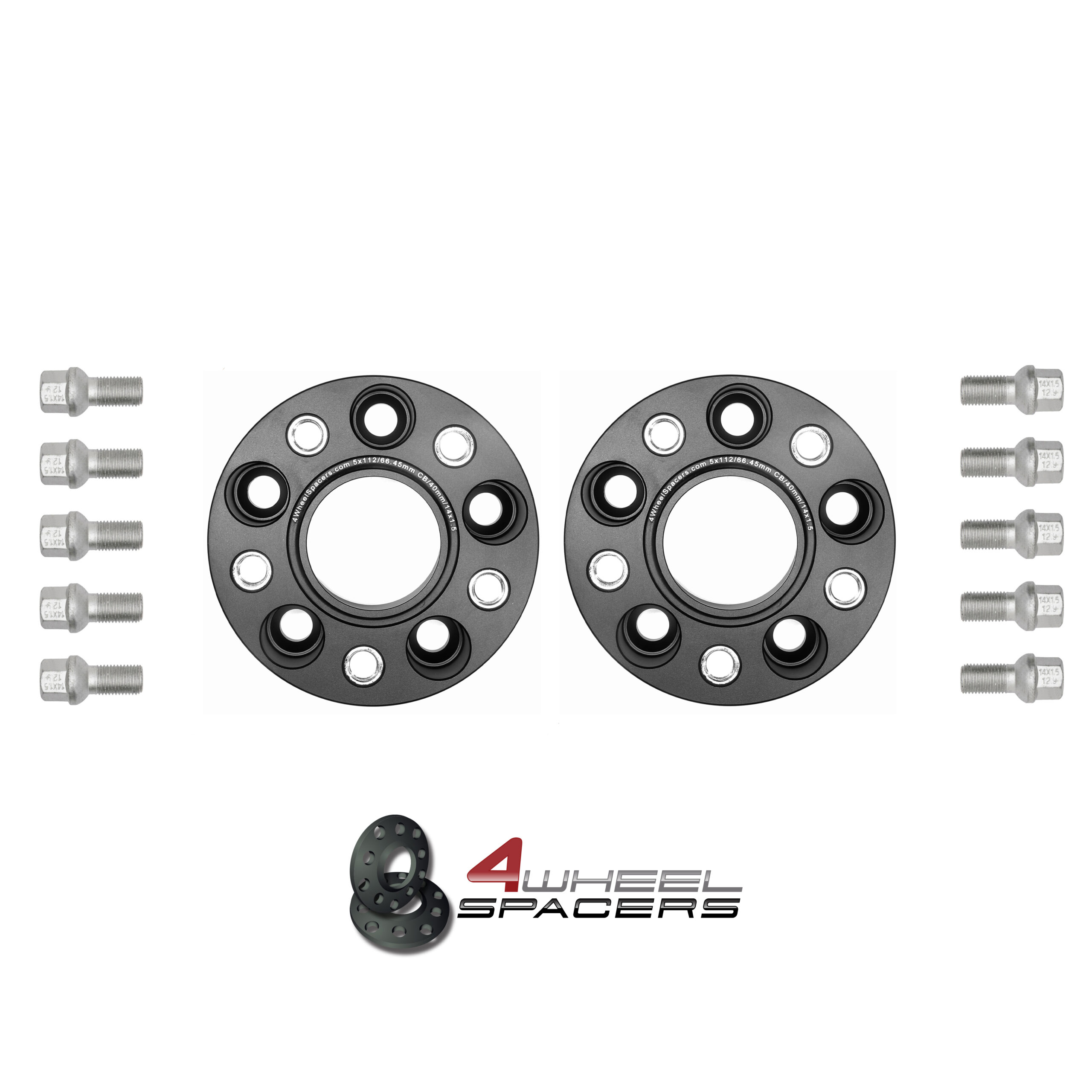4 25mm 1" Forged Wheel Spacers for Mercedes G Class  W461 W463 W460 G55 G500