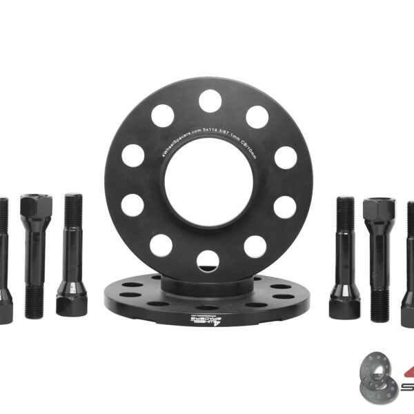 Ferrari 10mm 5×114.3 Hub-Centric Wheel Spacers and Bolt Kit