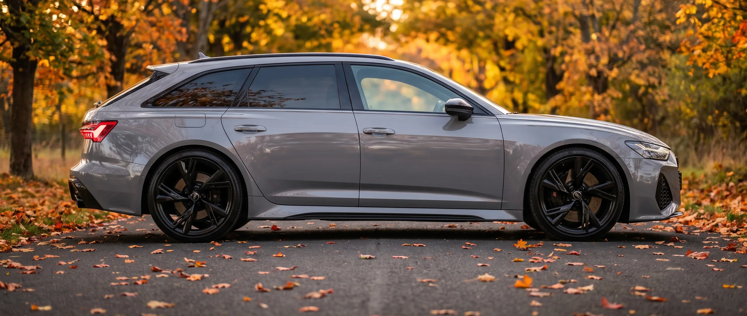 Audi with flush fitment