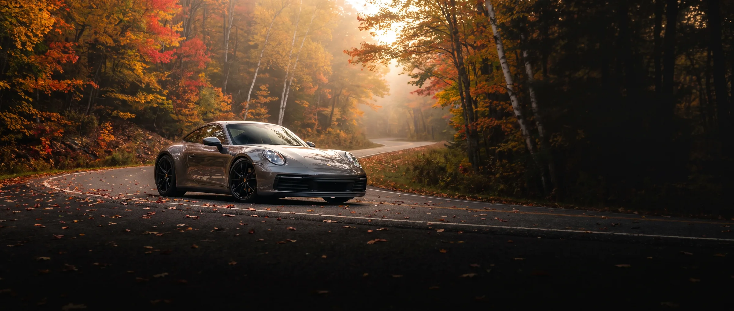 Porsche with flush fitment